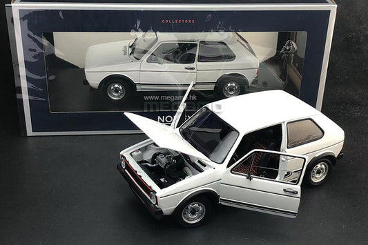 1/18 Norev Volkswagen VW Golf GTI MK1 1976 White Diecast