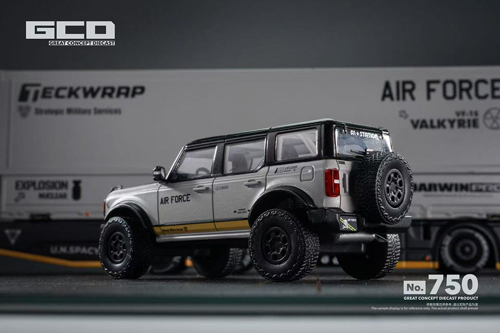 Pre Order 1/64 GCD Ford Branco DarwinPRO Air Force Grey Diecast Model