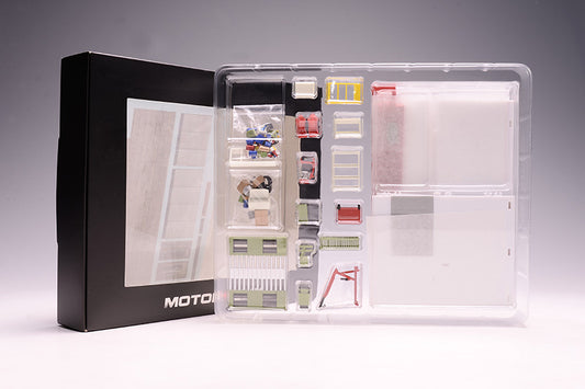 1/64 Motorhelix Garage Shop Diorama Set