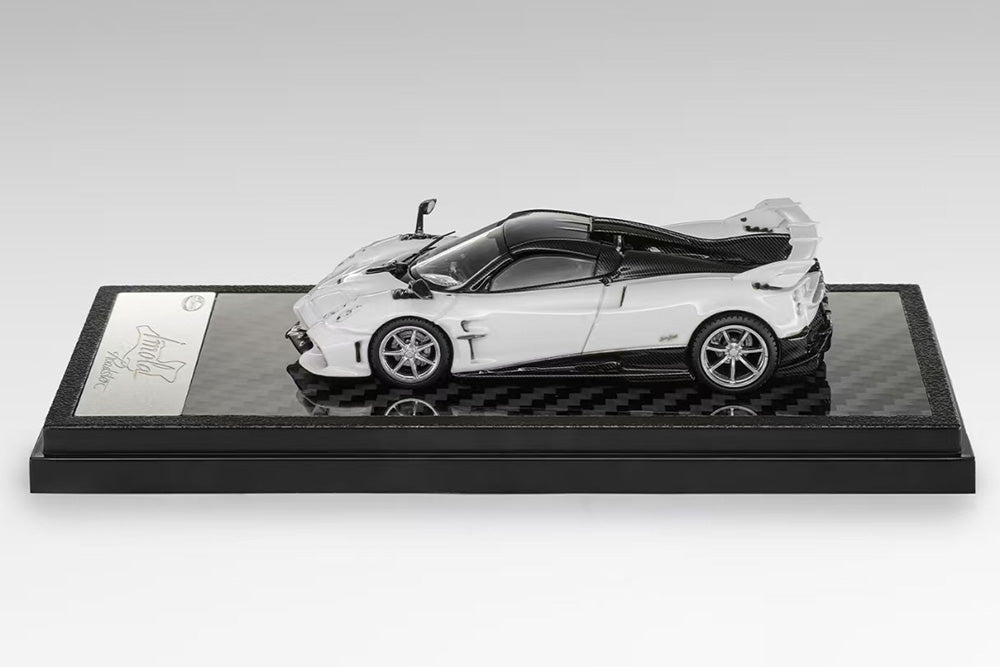 Pre Order 1/64 LCD Pagani Imola Roadster White Blue Purple Chameleon Diecast Model