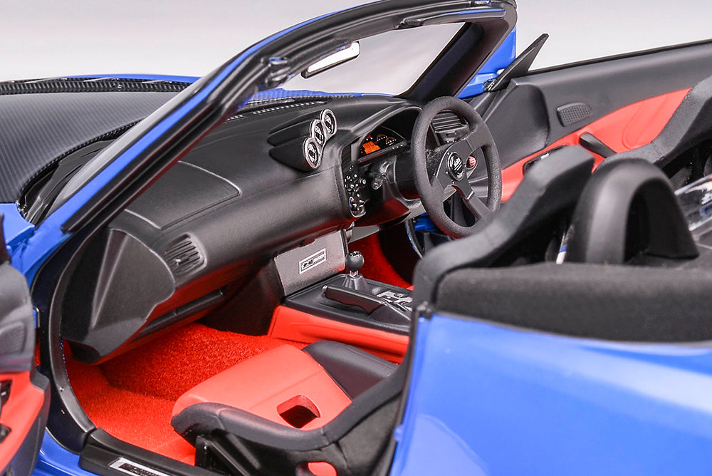 1/18 Motorhelix Honda S2000 Type-S AP2 MUGEN Blue Yellow JDM Diecast Full Open Ltd 399