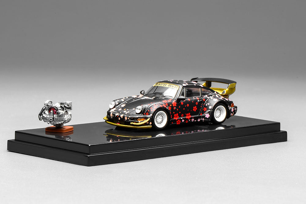 Pre Order 1/64 Motorhelix MH RWB 964 Aoki Porsche 911 Widebody
