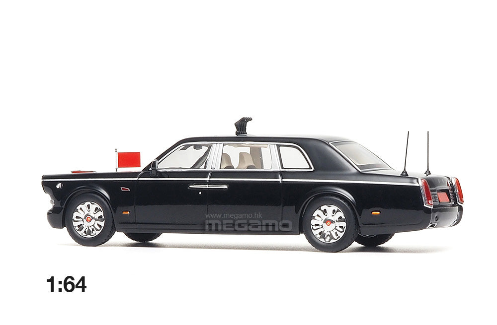 1/64 Almost Real AR Box Red Flag HongQi CA7601 Limousine 2025 China Victory Day Parade Diecast Model