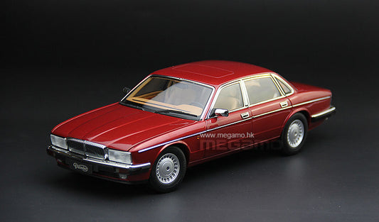1/18 Almost Real Jaguar Daimler XJ6 XJ40 2006 Red Diecast Full Openings Ltd 1008 Pcs