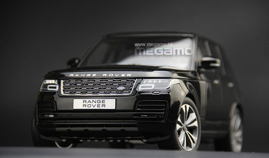 1/18 LCD Range Rover SVA Dynamic 2020 Black L405 Diecast Full Open