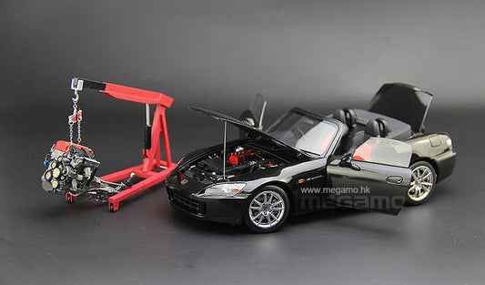 1/18 Motorhelix Honda S2000 AP2 JDM Diecast Full Open with Engine Model