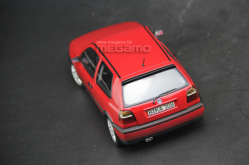 1/18 Norev Volkswagen VW Golf GTI MK3 1996 White 20th Anniversary Ed Diecast Full Open