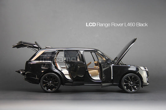 1/18 LCD All New 2022 Range Rover SV L460 Black Diecast Full Open