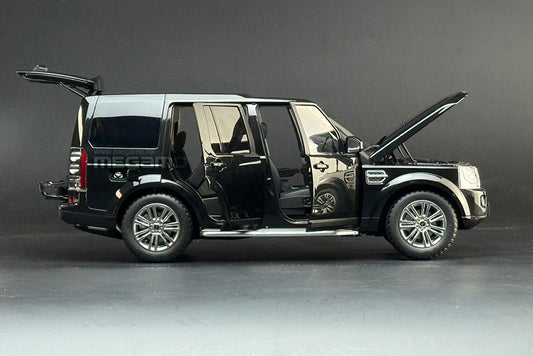 1/18 WHELART Land Rover Discovery 4 Black Green Diecast Full Open