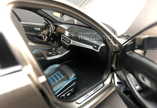 1:18 Norev BMW 2020 G20 330i M-Package Silver Diecast Open Model