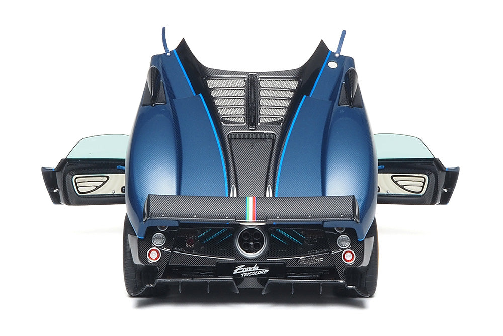 1/18 Almost Real AR+ Pagani Zonda Tricolore Full Carbon Textured Diecast Full Open