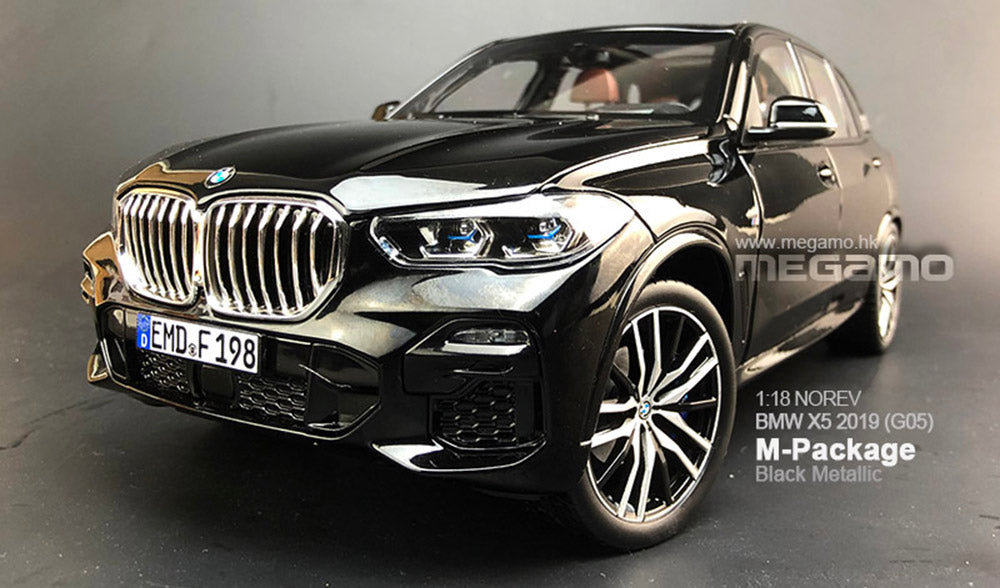 1:18 Norev BMW ALL NEW X5 G05 M-Package Black Metallic Diecast Open Mo –  MEGAMO
