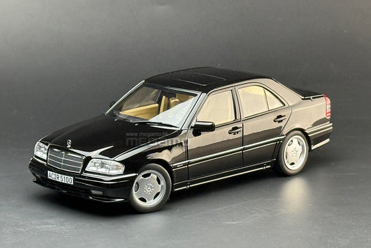 1/18 Norev Mercedes-Benz C36 AMG W202 1993 Black Diecast fully open