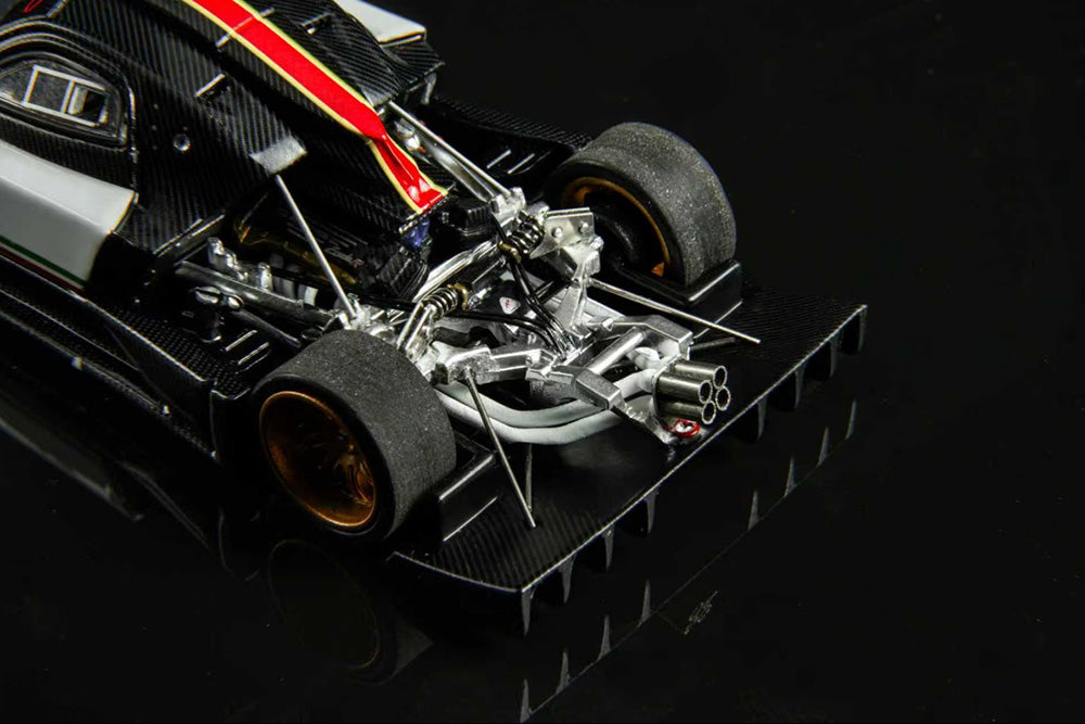 1/64 Almost Real AR Box Pagani Zonda R Matte Carbon Fiber White HEC 2026 Diecast Model