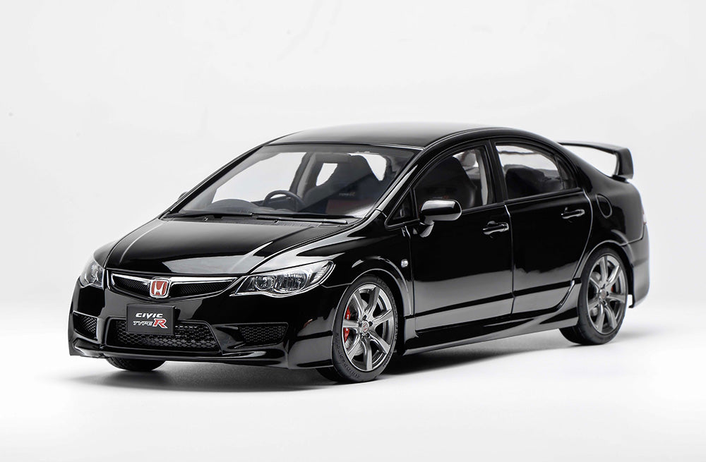 1/18 Motorhelix Honda Civic Type-R FD2 2007 Facelift Black JDM Diecast Full Open