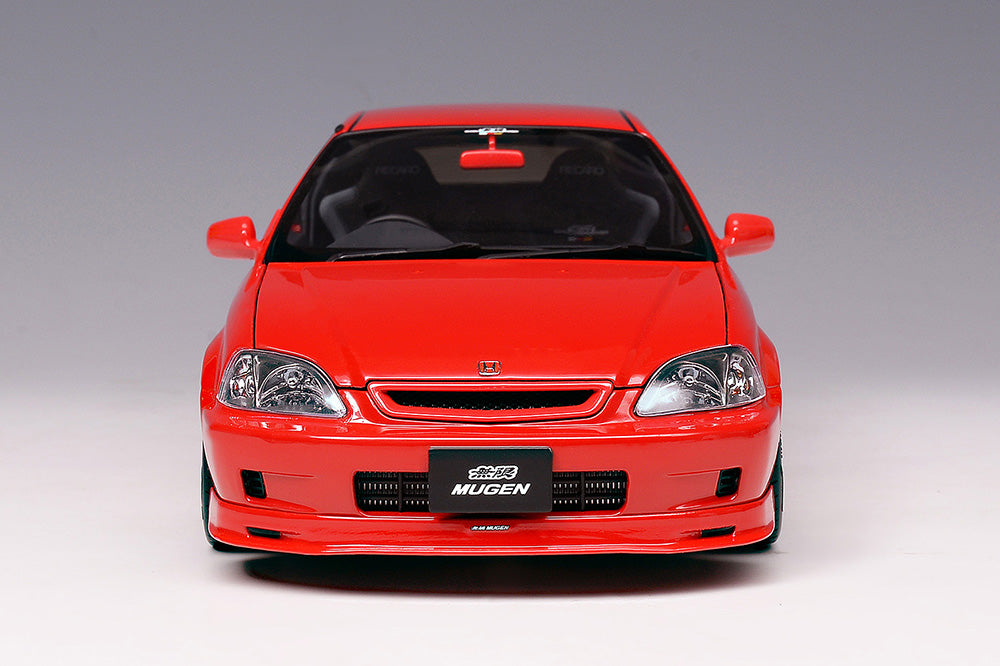 1/18 Motorhelix Honda EK9 Mugen Version Red JDM Full Open Diecast Model