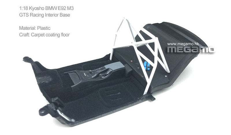 1/18 Kyosho BMW E92 M3 Coupe GTS Race interior base Roll Cage Spare Parts