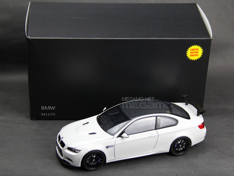 1/18 Kyosho BMW e92 M3 GTS Alpine White BBS Carbon roof Blue Caliper Limited Ed 1 of 600 pcs RARE Discontinued