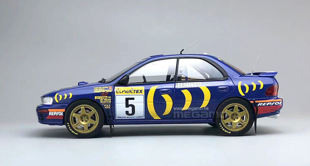 1/18 Kyosho Subaru 555 Impreza 1994 1995 Rally RAC #4 #5 Colin McRae Winner Diecast Open