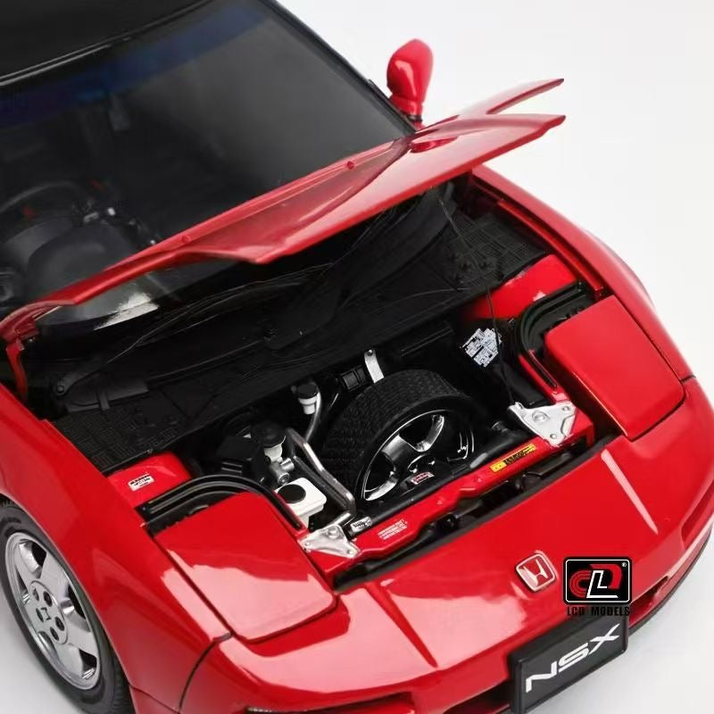 1/18 LCD Honda NSX MK1 NA1 Red Diecast Full Open