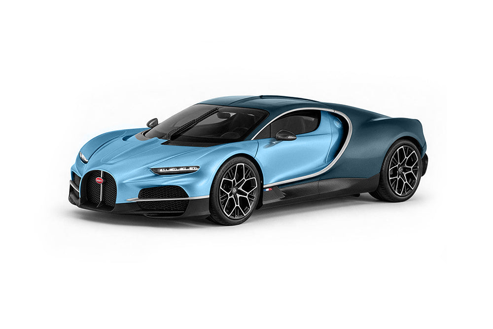 Pre Order 1/64 Trends Hobby TH Bugatti Tourbillon Blue Gold