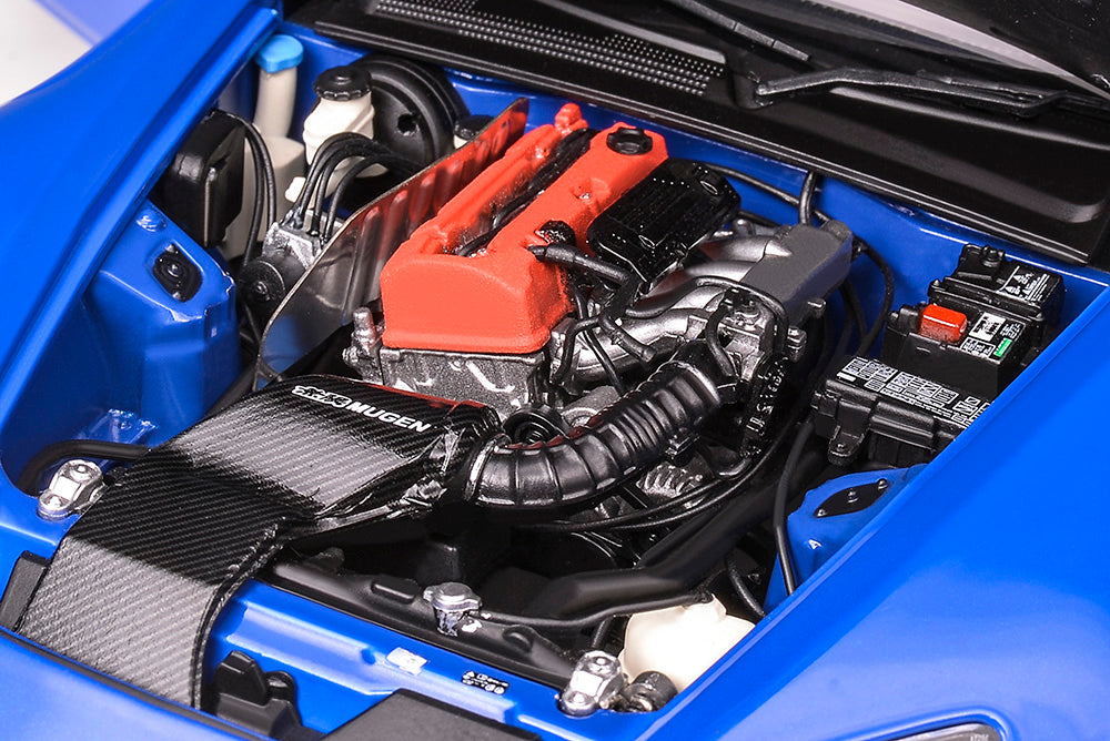 1/18 Motorhelix Honda S2000 Type-S AP2 MUGEN Blue Yellow JDM Diecast Full Open Ltd 399