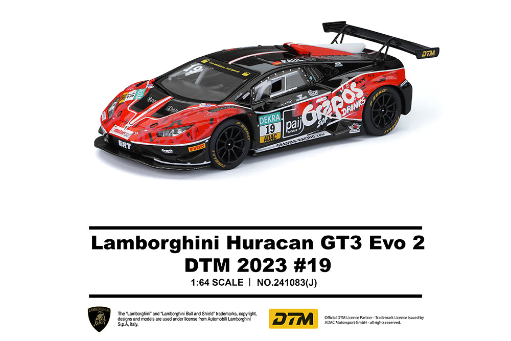 Pre Order 1/64 Trends Hobby TH Lamborghini Huracan GT3 Evo 2 DTM 2023 #9