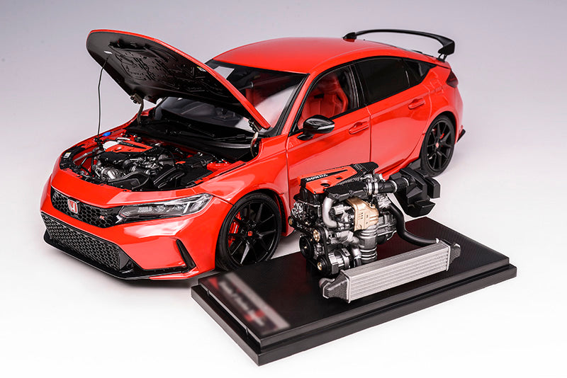 △入手困難！赤！Honda特注！1/18 ホンダ 有り難 Civic シビック