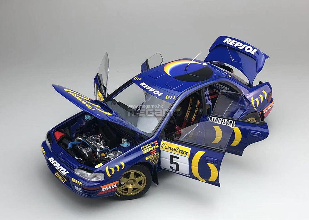 Autocollant Décalque 1/43 555 C.McRae RAC 1994 Winner - Neuf - Pour Modélisme
