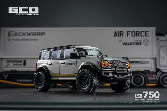 Pre Order 1/64 GCD Ford Branco DarwinPRO Air Force Grey Diecast Model