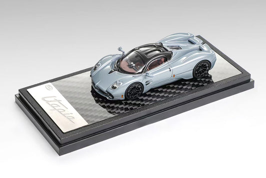 Pre Order 1/64 LCD Pagani Utopia Yellow/Carbon Blue Diecast Model