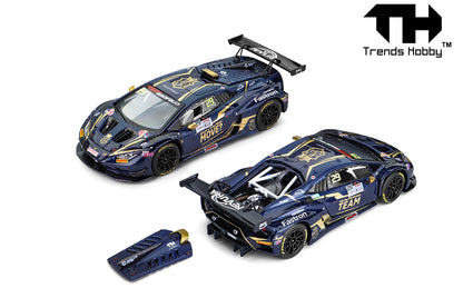 Pre Order 1/64 Trends Hobby TH Lamborghini Huracan GT3 Evo 2 GTWCA Indonesia 2026 #29 Absolute Racing