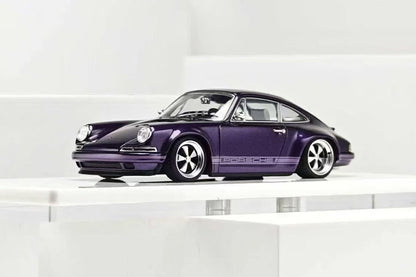 1/43 Zincit Model Porsche 911 Singer DLS Coupe Diecast Purple Silver Green