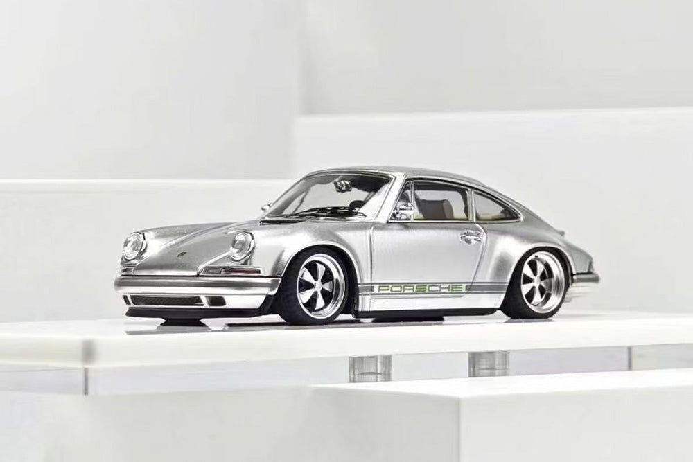 1/43 Zincit Model Porsche 911 Singer DLS Coupe Diecast Purple Silver Green