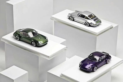 1/43 Zincit Model Porsche 911 Singer DLS Coupe Diecast Purple Silver Green