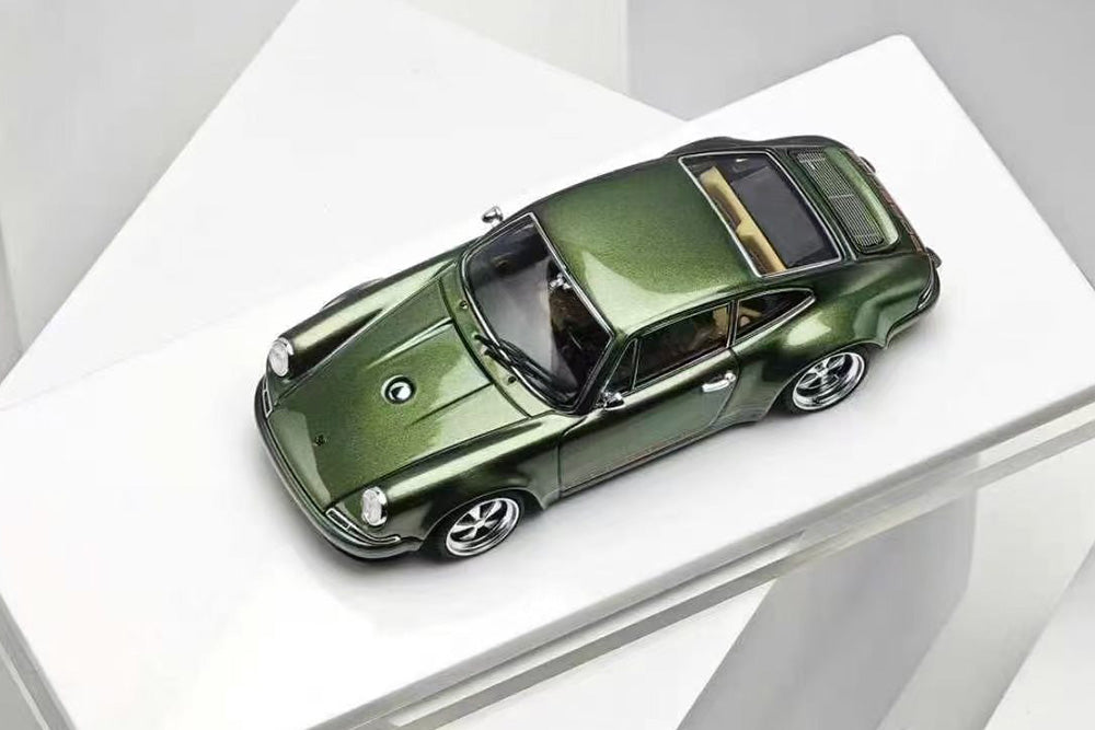 1/43 Zincit Model Porsche 911 Singer DLS Coupe Diecast Purple Silver Green