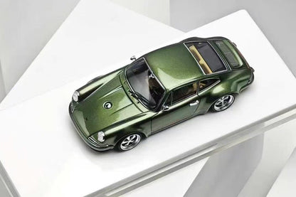 1/43 Zincit Model Porsche 911 Singer DLS Coupe Diecast Purple Silver Green