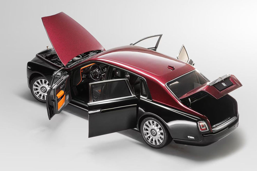 1/18 OEM Rolls Royce Phantom VIII 8th Two-Tone Diecast Full Open