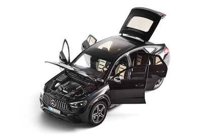 1/18 Kilo NZG Mercedes-AMG GLE53e Coupe (V167) Green Black Blue Diecast Full Open