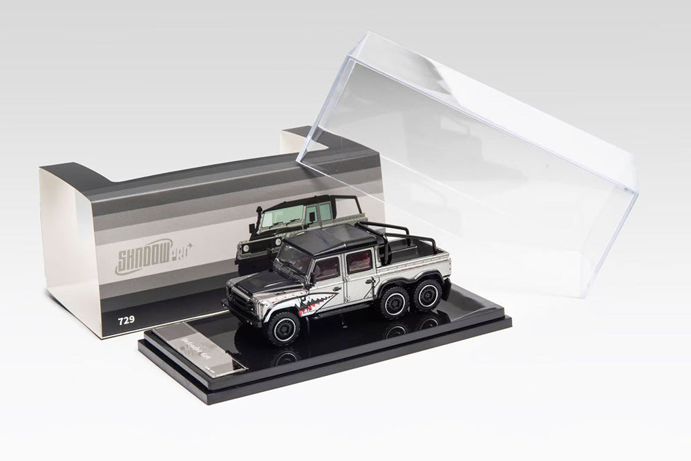 1/64 GCD Shadow Pro Land Rover Defender 6x6 Camping Version Diecast Model