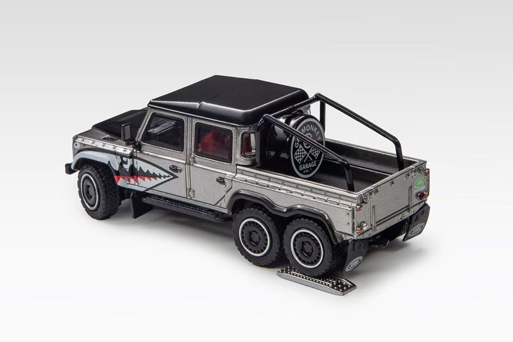 1/64 GCD Shadow Pro Land Rover Defender 6x6 Camping Version Diecast Model