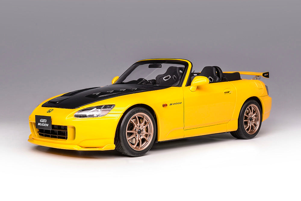 1/18 Motorhelix Honda S2000 Type-S AP2 MUGEN Blue Yellow JDM Diecast Full Open Ltd 399