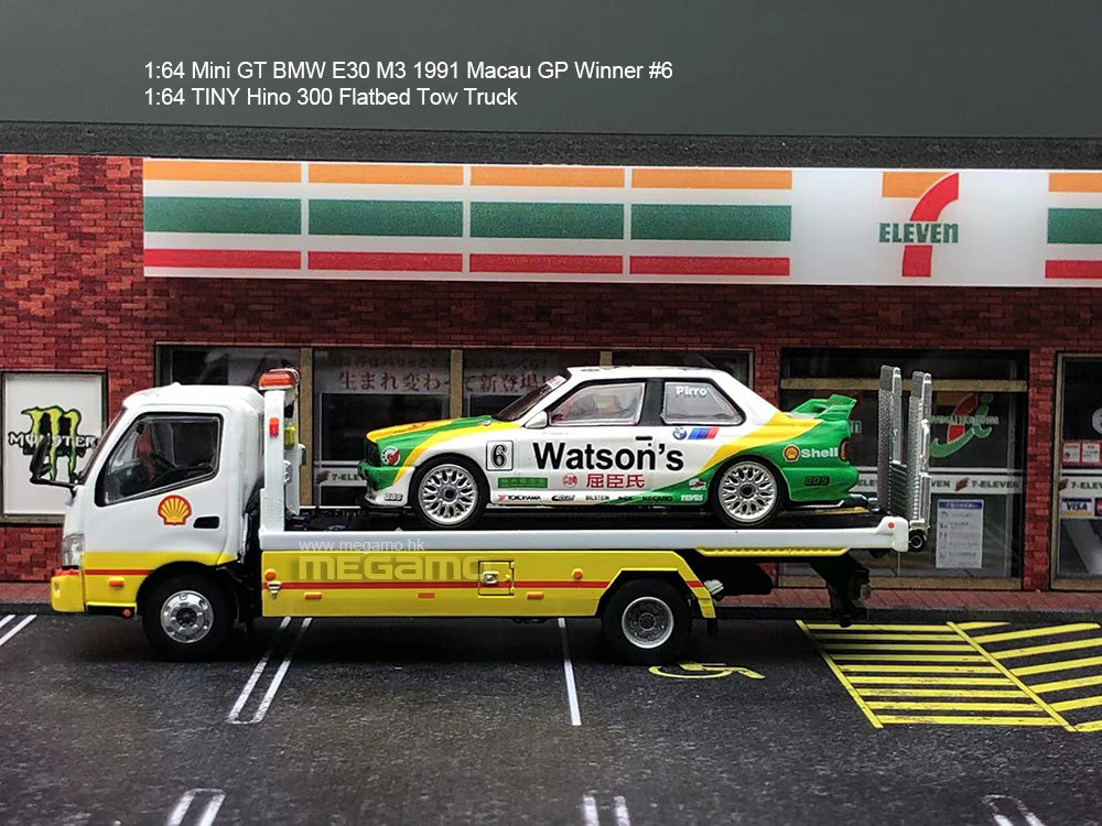 1/64 TSM Mini GT BMW e30 M3 #6 1991 Macau GP Winner Watson's Hong Kong Exclusive