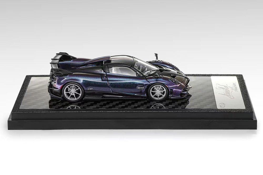 Pre Order 1/64 LCD Pagani Imola Roadster White Blue Purple Chameleon Diecast Model