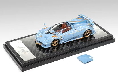 Pre Order 1/64 LCD Pagani Imola Roadster White Blue Purple Chameleon Diecast Model