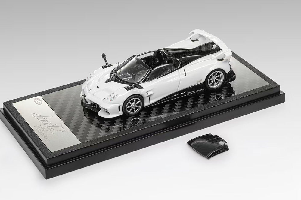 Pre Order 1/64 LCD Pagani Imola Roadster White Blue Purple Chameleon Diecast Model