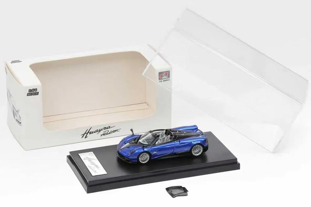 1/64 LCD Pagani Huayra Roadster Blue Red Diecast Model