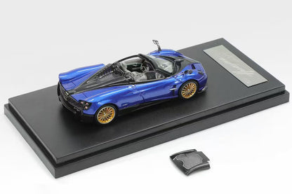 1/64 LCD Pagani Huayra Roadster Blue Red Diecast Model