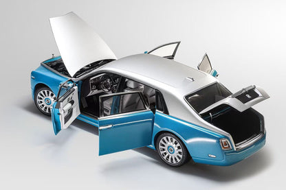 1/18 OEM Rolls Royce Phantom VIII 8th Two-Tone Diecast Full Open