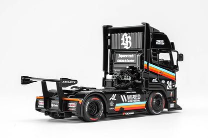 Pre Order 1/64 Motorhelix Liberty Walk LB Trucks ISUZU UD QUON Head Diecast Model